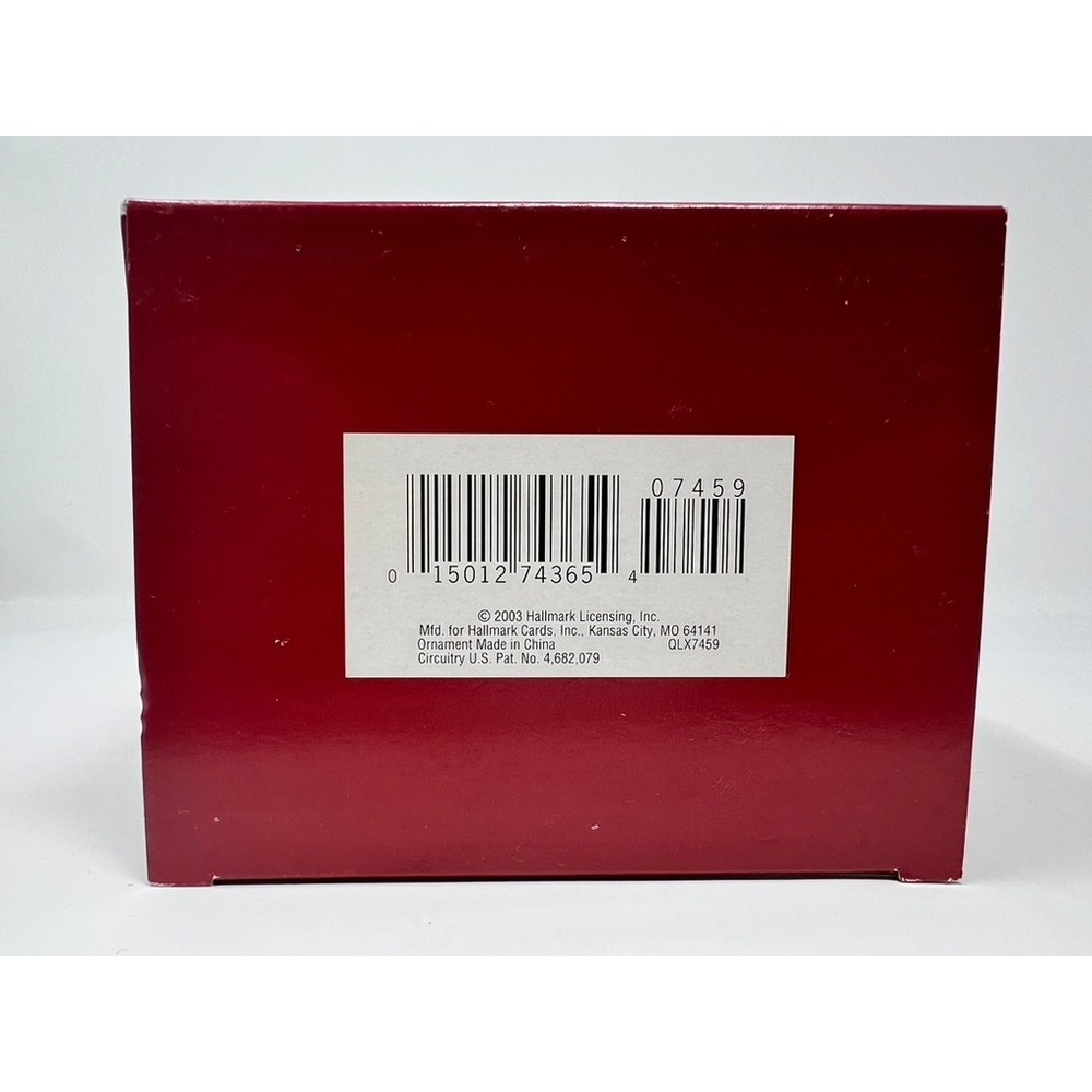Hallmark Polar Coaster Ornament 2003 Red Magic Light Motion Sound QLX7459 - Picture 4 of 11